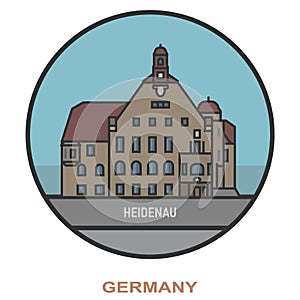 Heidenau. Cities and towns in Germany