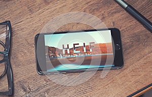 HEIF Logo on Apple iPone 7