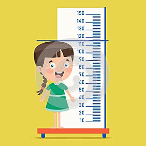 Height Measure For Little Children