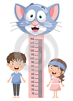 Height Measure For Little Children