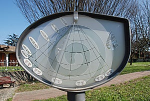 Height Sundial in Aiello