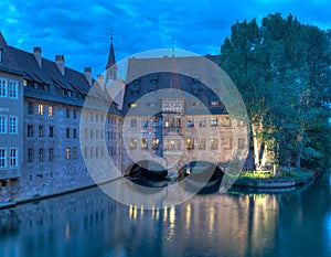 Heilig-Geist-Spital at Dusk