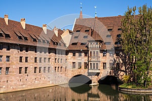 The Heilig-Geist-Spital in Nuremberg / Germany