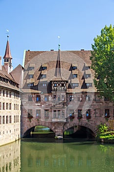 Heilig Geist Spital in Nuremberg, Germany, 2015