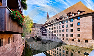 Heilig-Geist-Spital in Nuremberg, Germany