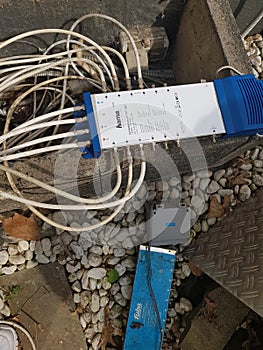 Satellite distribution system