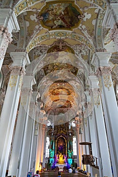HeiligGeistKirche is a Gothic hall church in Munich, Germany, Bavaria