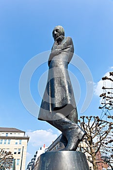 Heinrich Heine Monument in Hamburg photo