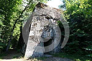 Heinrich Himmler's bunker at the SS Field Command Post Hochwald