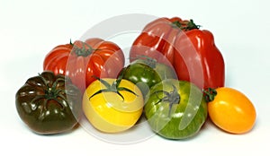 Heirloom tomatoes also know as heritage tomatoes