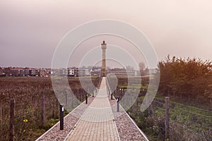 Heist Range Rear Lighthouse in Belgium photo