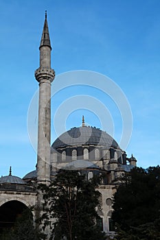 Hekimoglu Ali Pasha Mosque in Fatih, Istanbul.