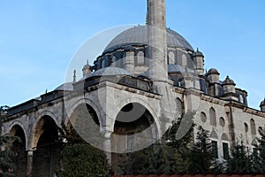 Hekimoglu Ali Pasha Mosque in Fatih, Istanbul.