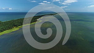 Hel Peninsula Wladyslawowo Mierzeja Helska Aerial View Poland