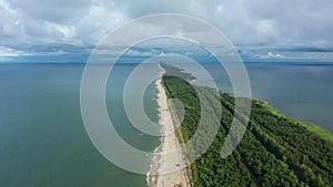 Hel Peninsula Wladyslawowo Polwysep Helski Aerial View Poland