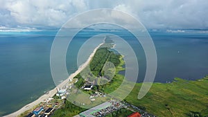 Hel Peninsula Wladyslawowo Polwysep Helski Aerial View Poland