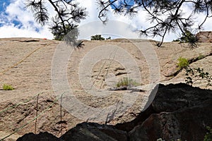 Helen hunt`s falls Colorado hiking trail mountain views