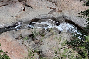 Helen hunt`s falls Colorado waterfalls flowing stream