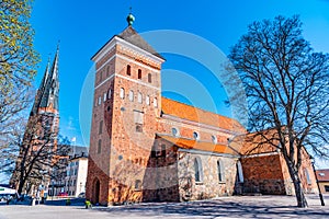 Helga Trefaldighets kyrka and cathedral in Uppsala, Sweden photo