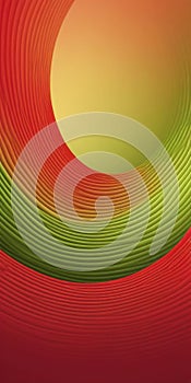 Helical Shapes in Red and Drab photo
