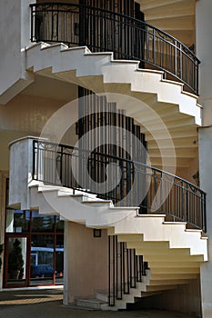 Helical stairs duo photo