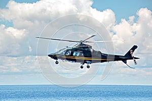 Helicopter as the main means of landing and acceptance of sea pilots for sea vessels in Australian waters, 2018.