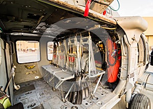 Helicopter Blackhawk - Interior View