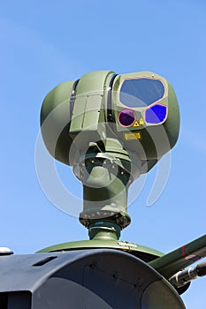 Helicopter camera sight