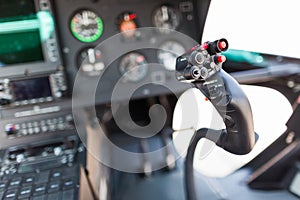 Helicopter cockpit