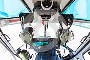 Helicopter cockpit