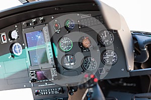 Helicopter cockpit