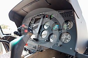 Helicopter cockpit