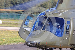 Helicopter cockpit