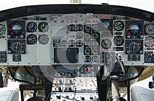 Helicopter cockpit