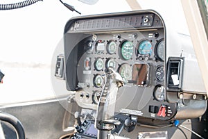 Helicopter Cockpit View