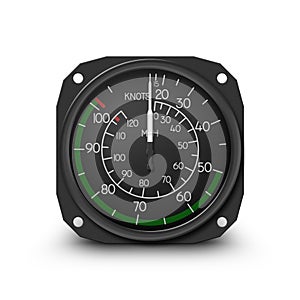 Helicopter gauge - air speed indicator