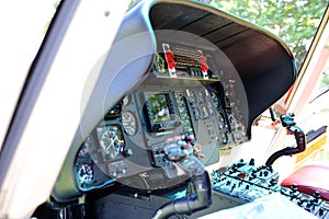 Helicopter instrument panel