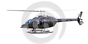Helicopter isolated