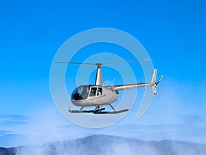 Helicopter landing photo