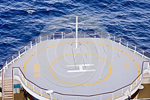 Helicopter Pad on Ships Bow