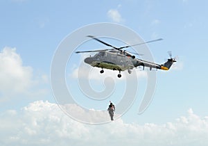 Helicopter rescue