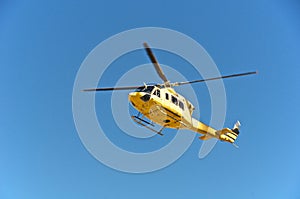 Helicopter rescue, Campo Imperatore, Gran Sasso, Italy photo