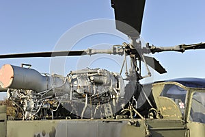 Helicopter's engine