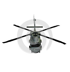 Helicopter sh60 sea hawk