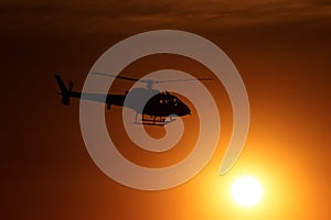 Helicopter Sunset Flight