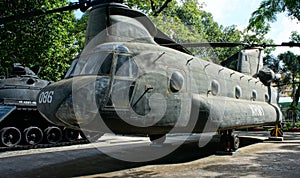 Helicopter at War Remnants Museum