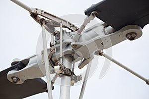 Helicoptermain rotor and detail