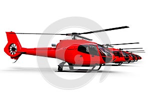 Helicopters fleet