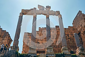 Heliopolis temple complex in Baalbek