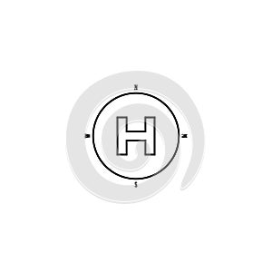 Helipad Icon